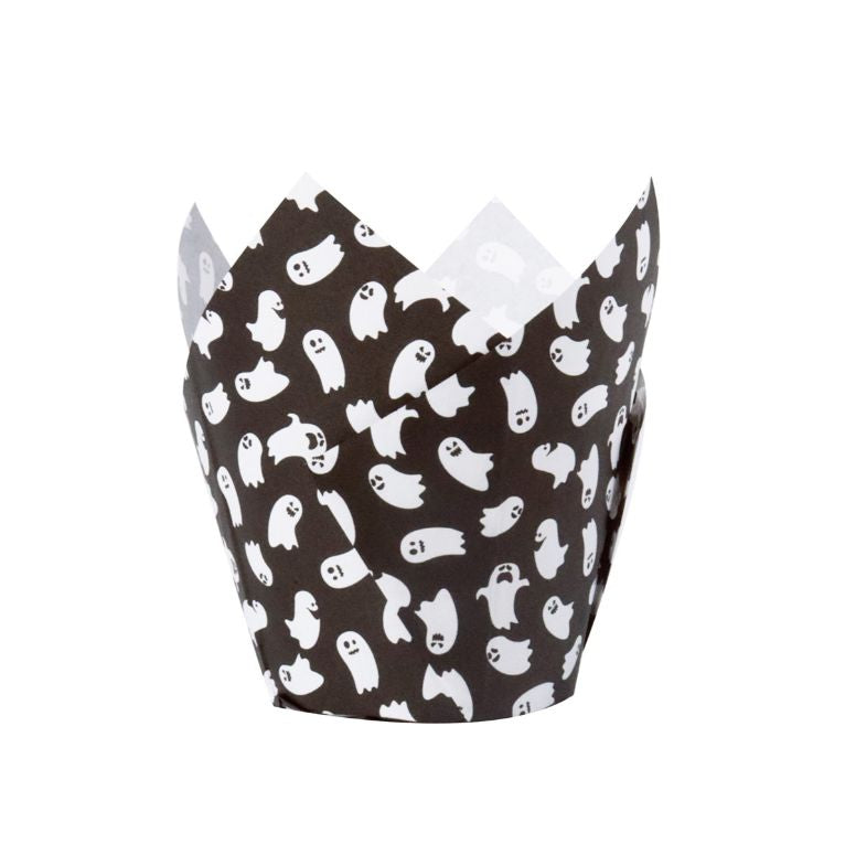 Halloween tulipán muffin papír - Kísérteties éjszaka, PME