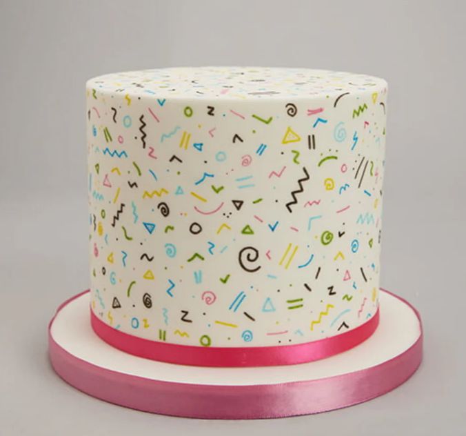 Kétvégű ételfestékes filctoll, Rainbow Dust királykék