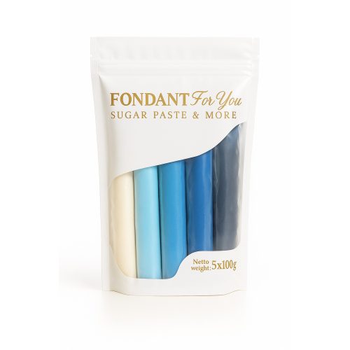 Fondant For You tenger színekben 5*100g