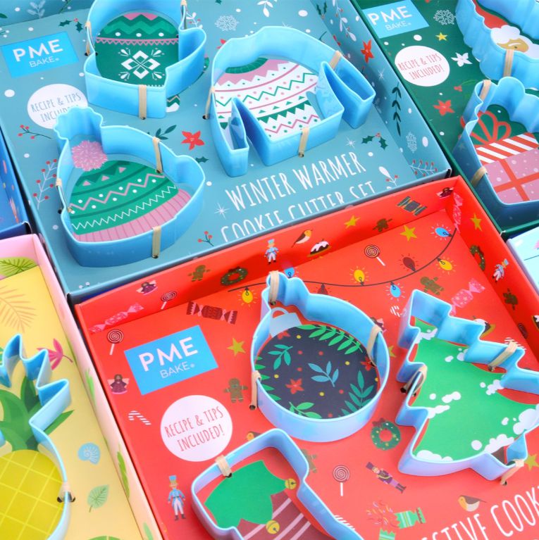 Sarkvidéki süti szaggató szett, PME