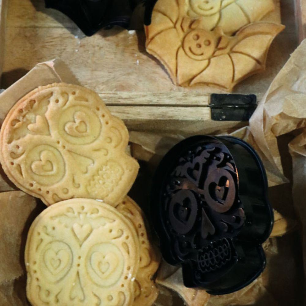 Halloween-i keksz kiszúró és pecsét, Scrap Cooking