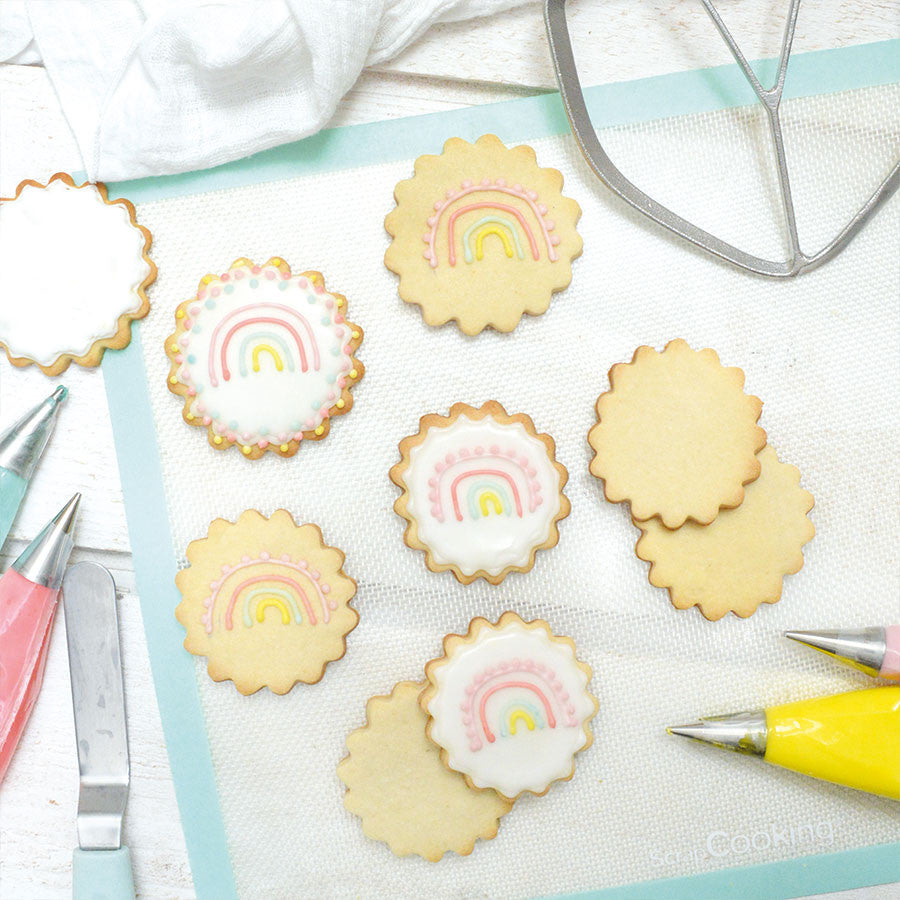 Rozsdamentes díszítőcső szett cukormázhoz, Scrap Cooking