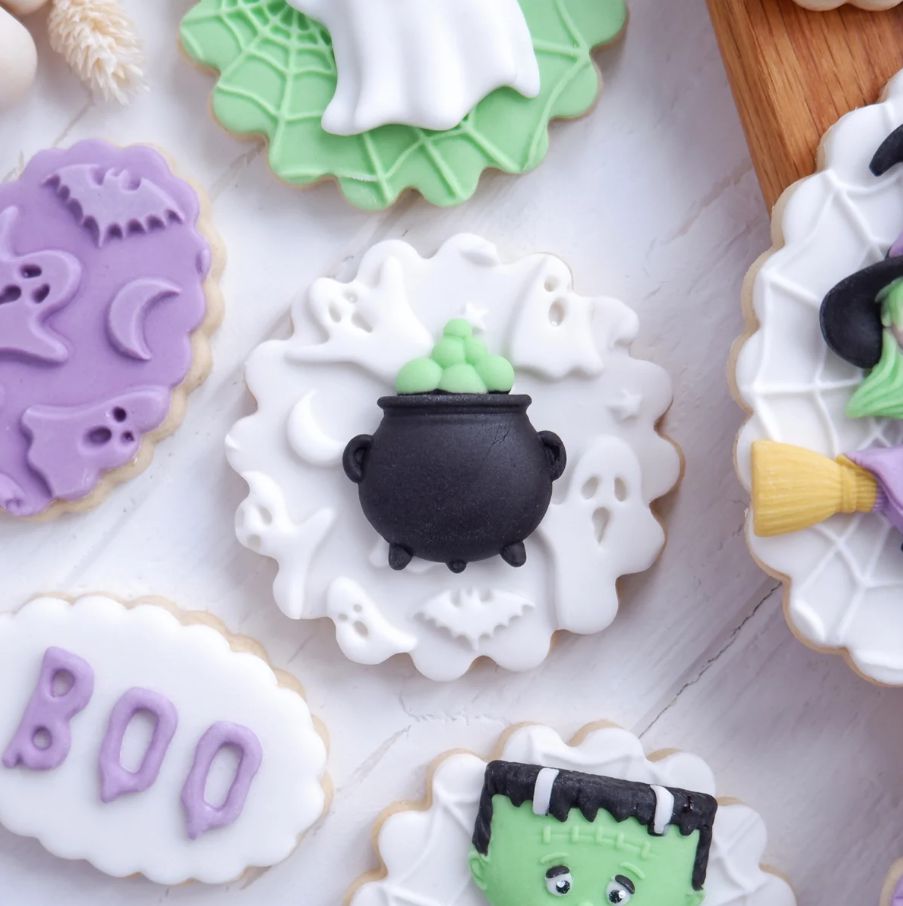 Boszorkányos Halloween szilikon fondant formázó, Katy Sue