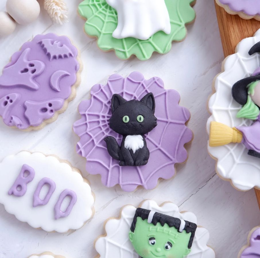 Boszorkányos Halloween szilikon fondant formázó, Katy Sue