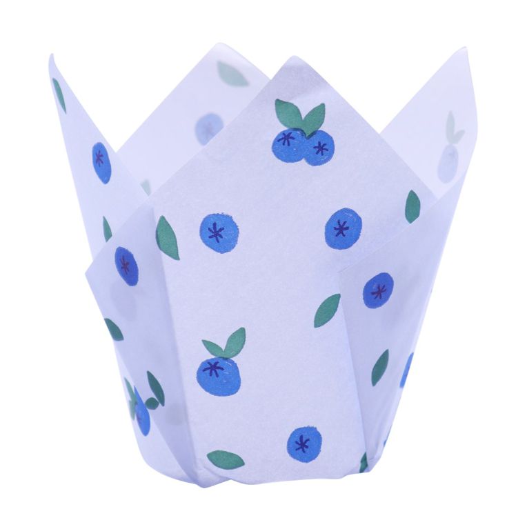 Tulipán muffin papír - Áfonya, PME