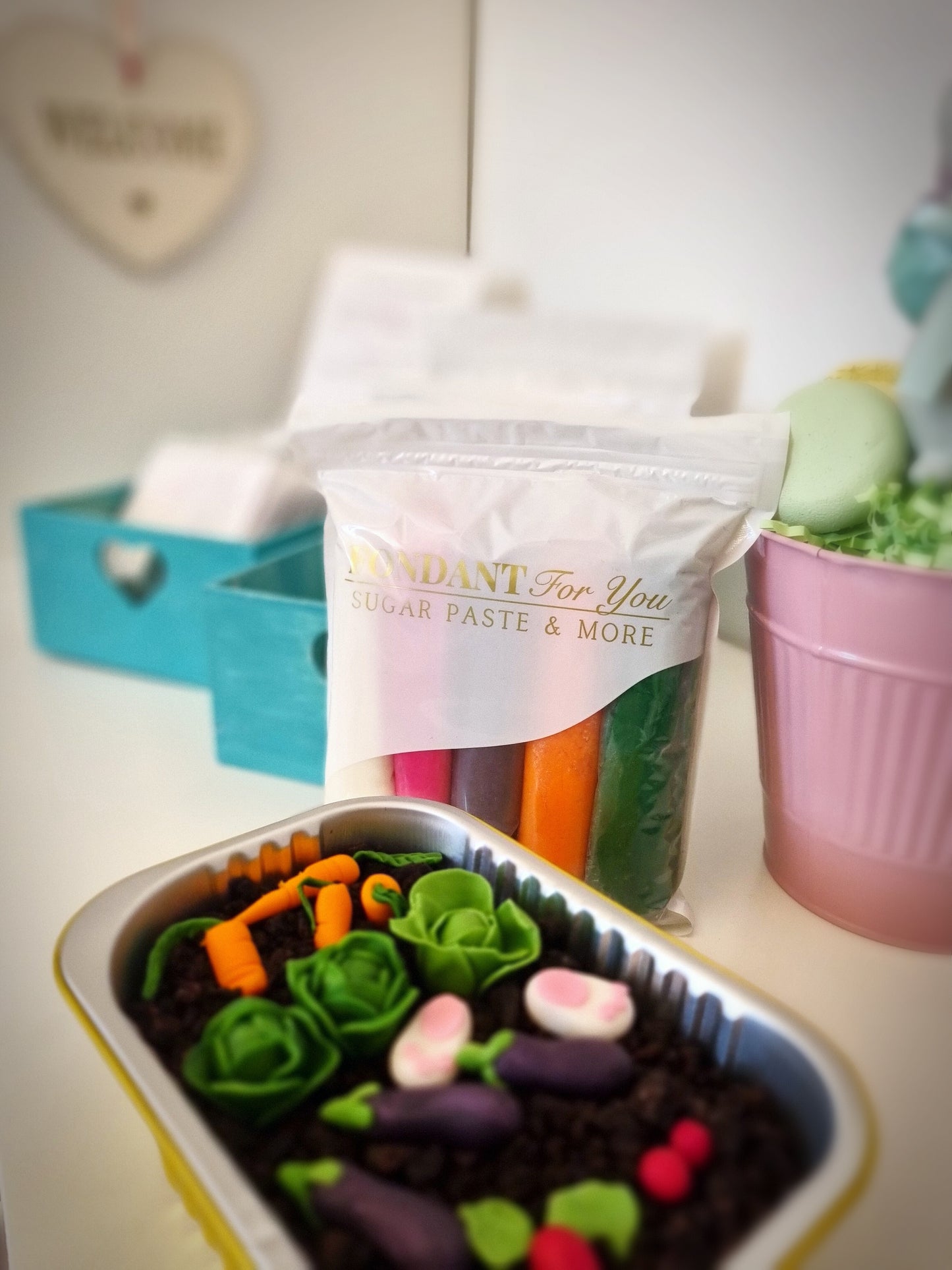 Nyuszi ül a fűben kreatív húsvéti workshop