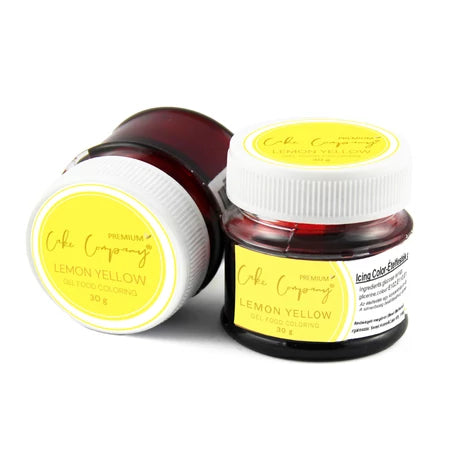 CC Ételfesték gél citromsárga