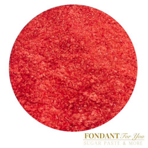 CC Ételfesték por gyöngyház piros