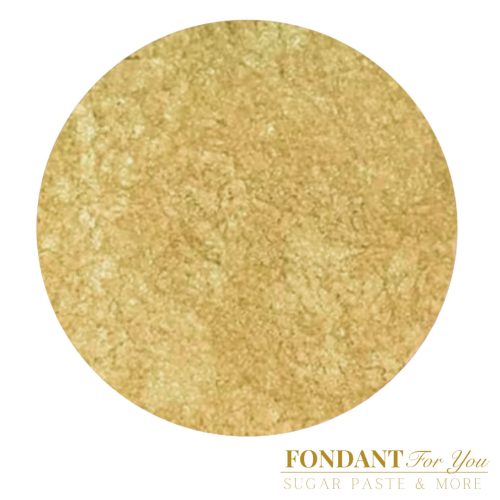 CC Ételfesték por csillogó világos arany