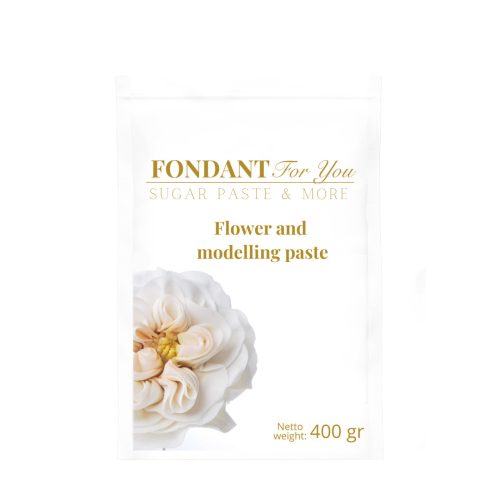 Fondant For You dekorációs- és virágmodellező massza 400 g