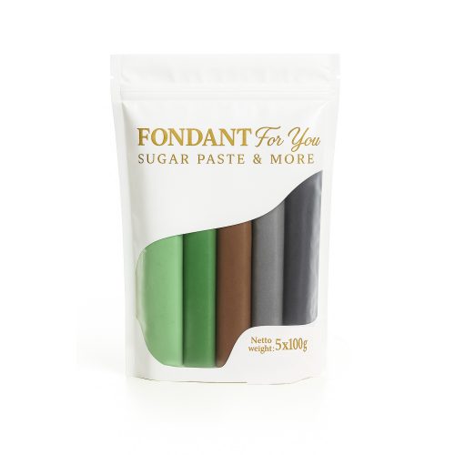 Fondant For You erdő színeiben 5*100g