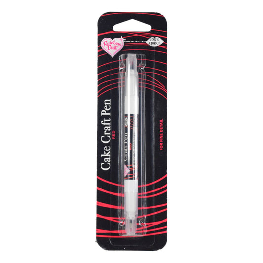 Kétvégű ételfestékes filctoll, Rainbow Dust piros