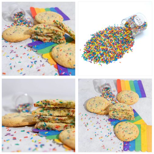 Süthető színes szórócukor