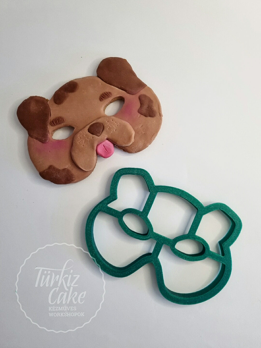 Kutya álarc kiszúró, TürkizCake