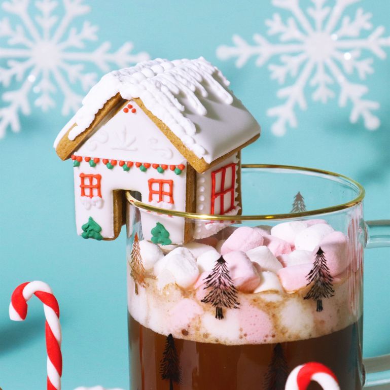 Mini mézeskalács ház szaggató szett, PME