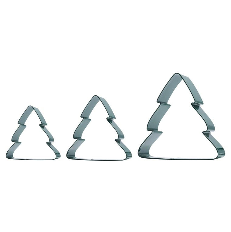 Karácsonyi süti szaggató készlet - Karácsonyfa, PME