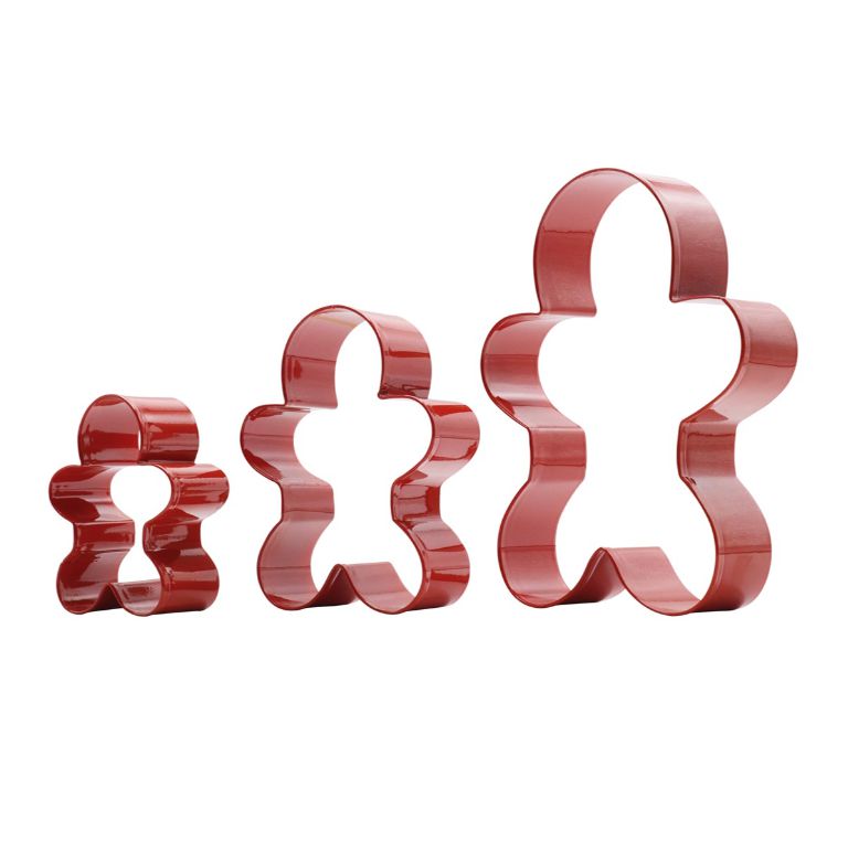 Karácsonyi süti szaggató készlet - Mézeskalács emberke, PME