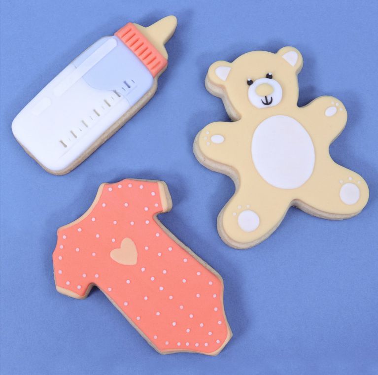 Babaálom süti szaggató szett, PME