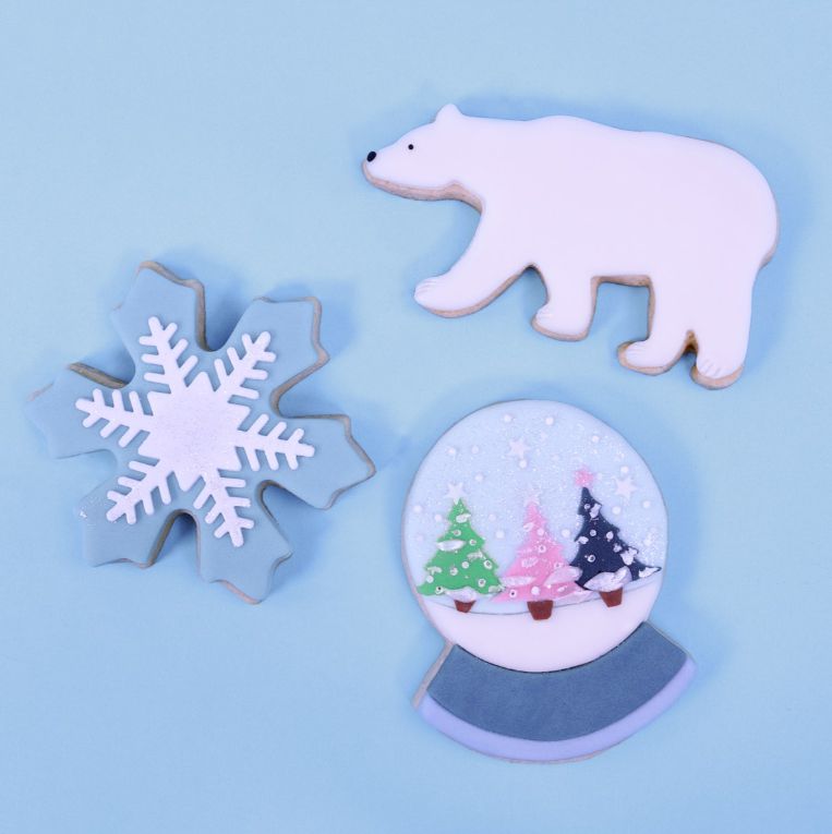 Sarkvidéki süti szaggató szett, PME