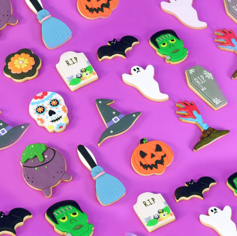 Halloween süti szaggató szett, PME