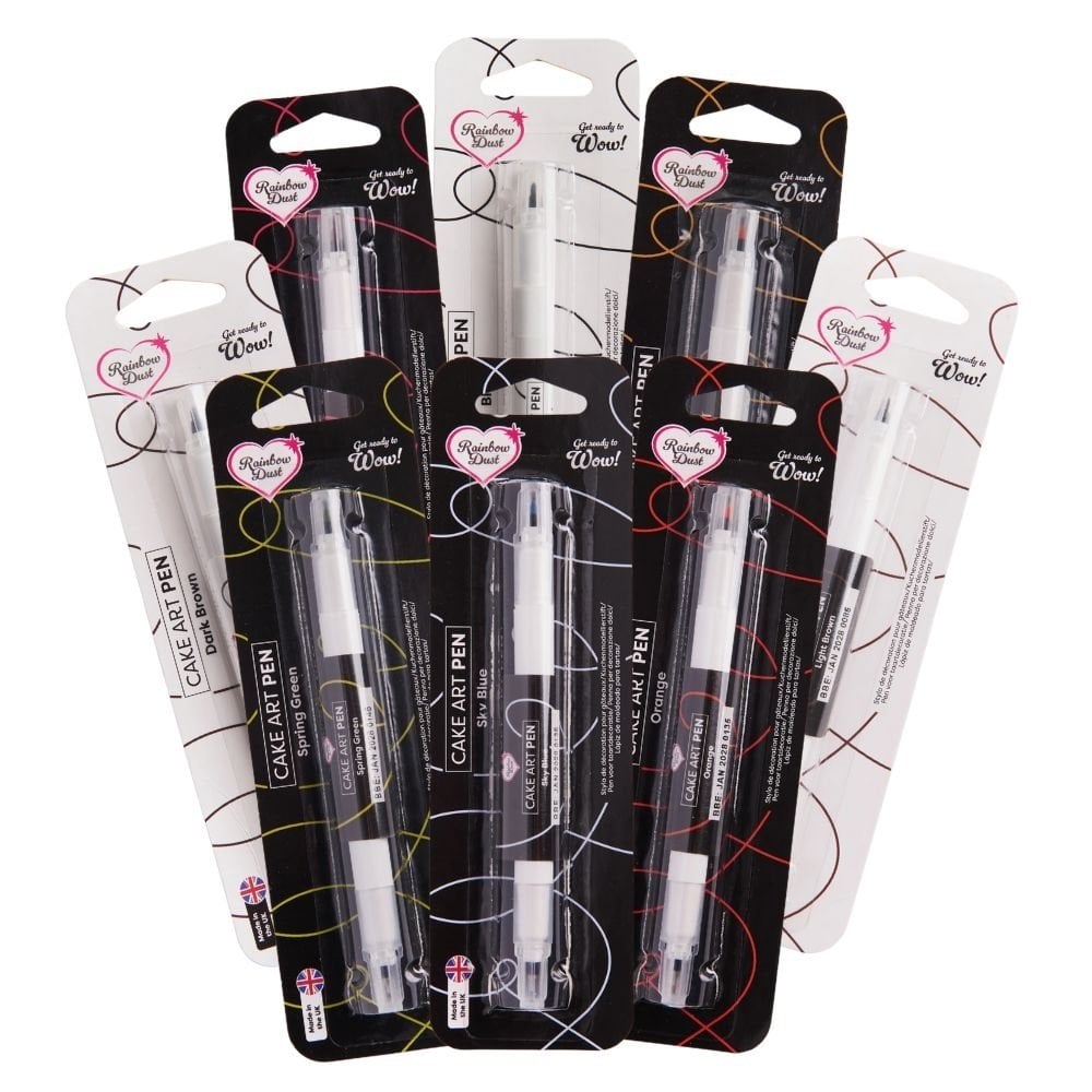 Kétvégű ételfestékes filctoll, Rainbow Dust királykék