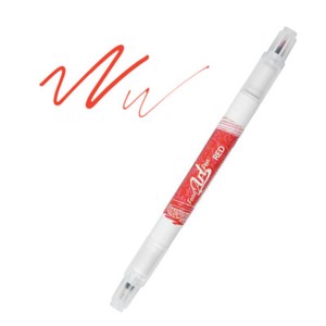 Kétvégű ételfestékes filctoll, Rainbow Dust piros