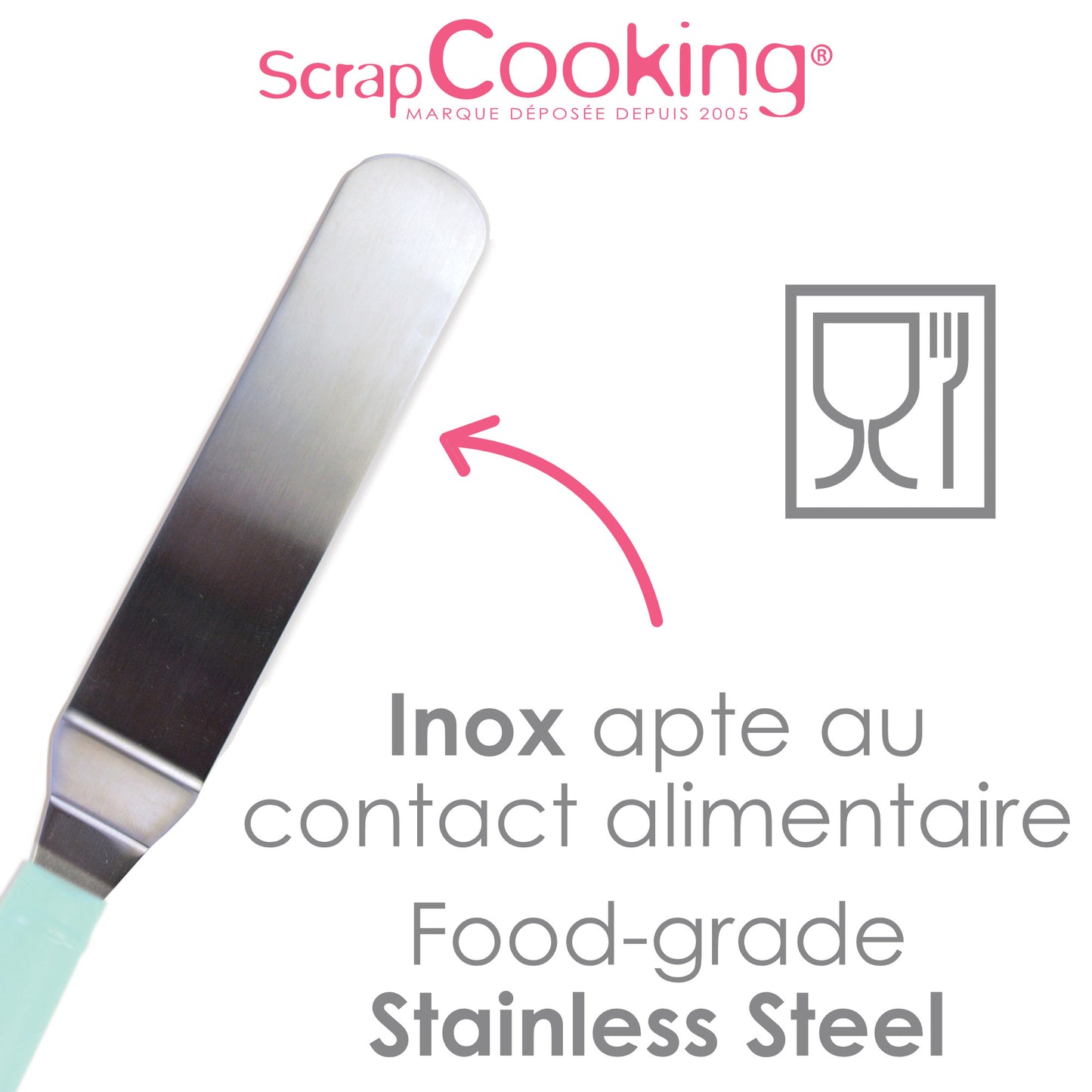 Hajlított spatula, Scrap Cooking