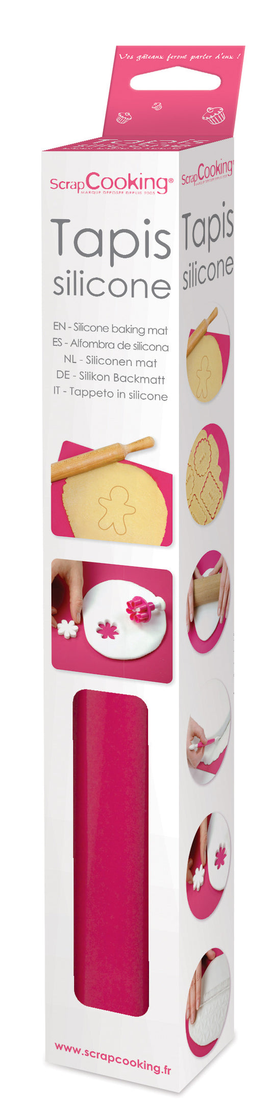 Szilikon nyújtólap, Scrap Cooking