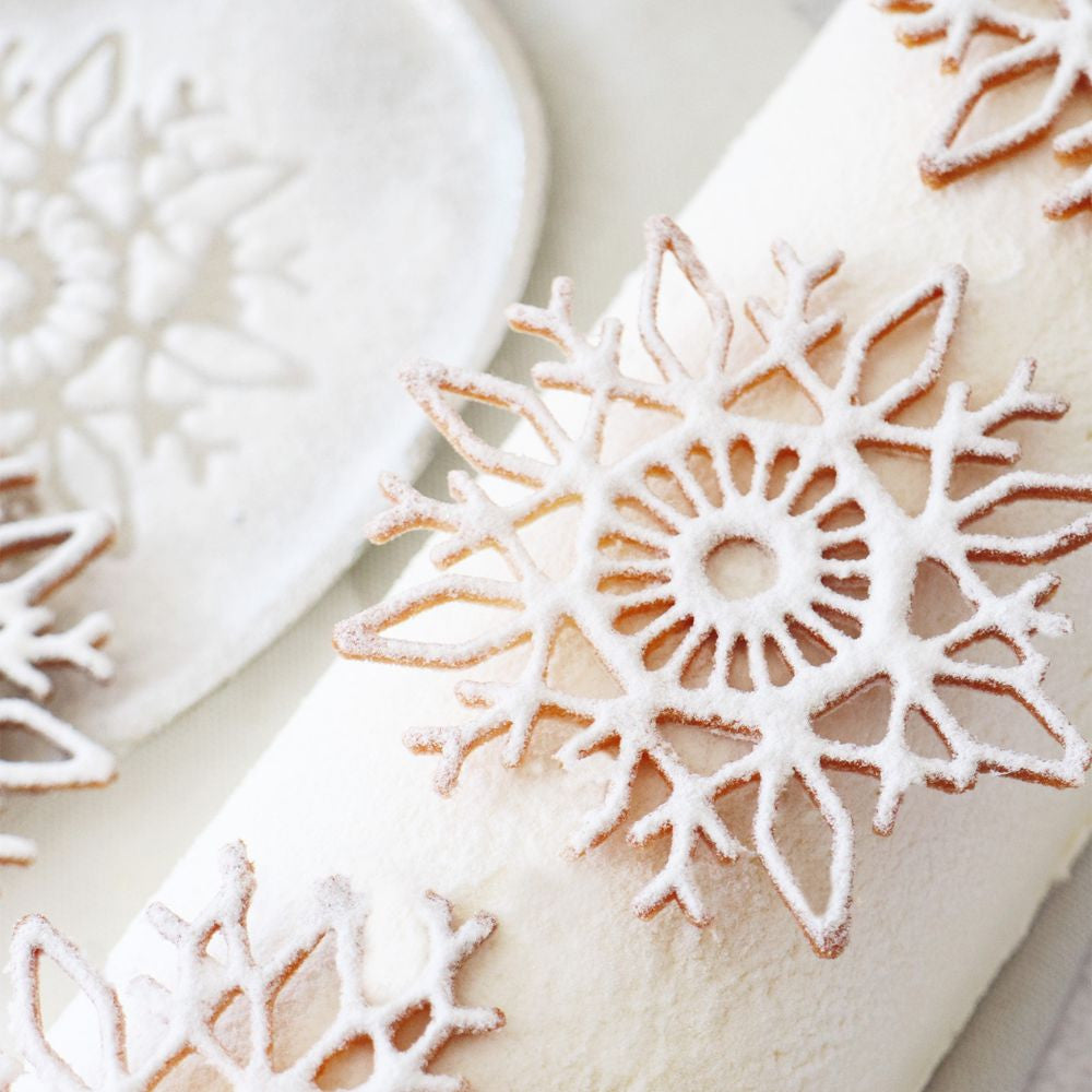 Szilikon lap hópihe dekorációhoz, Scrap Cooking